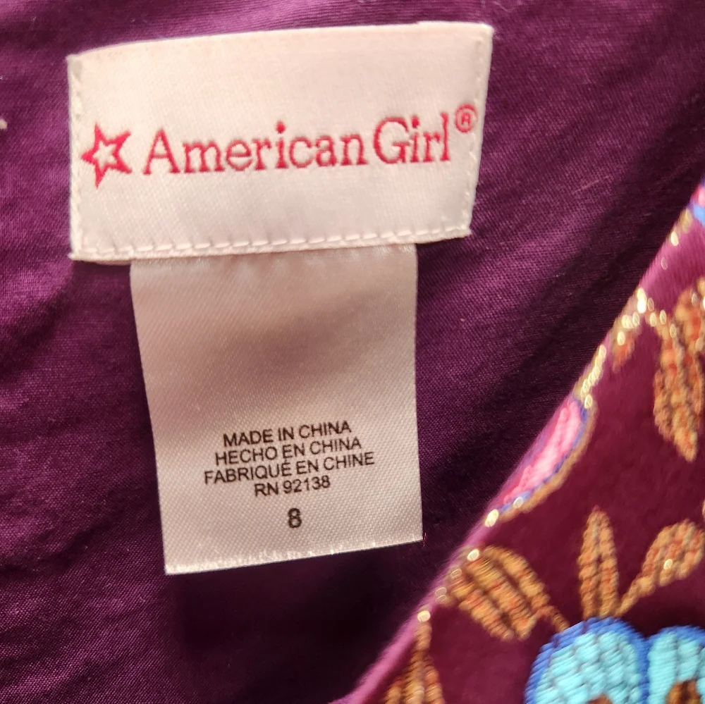 American girl dress and jacket